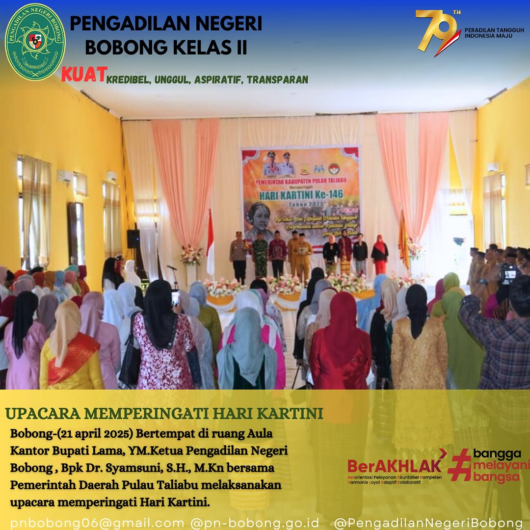 UPACARA MEMPERINGATI HARI KARTINI 